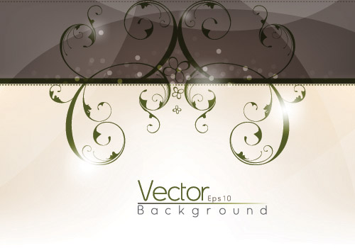 free vector Four elegant background pattern vector